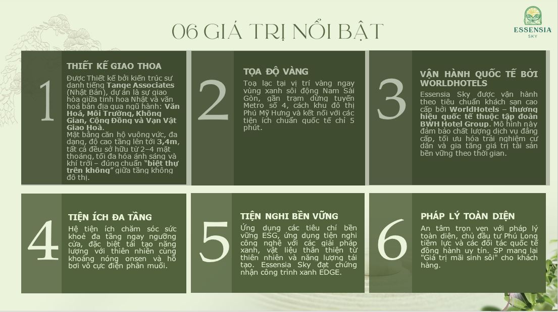Tại sao nên mua căn hộ Essensia Sky