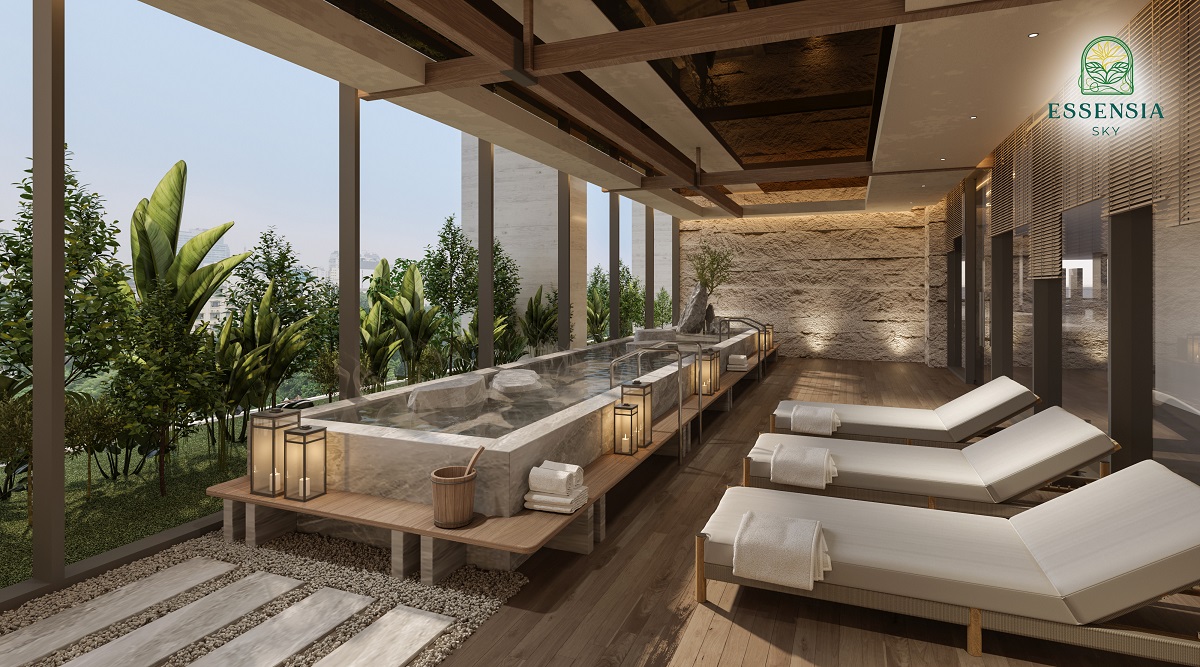 Tiện ích khoáng nóng Onsen tại Essensia Sky