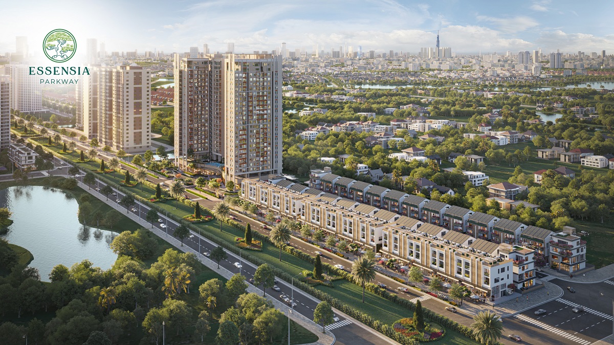 Banner phối cảnh Essensia Parkway 5
