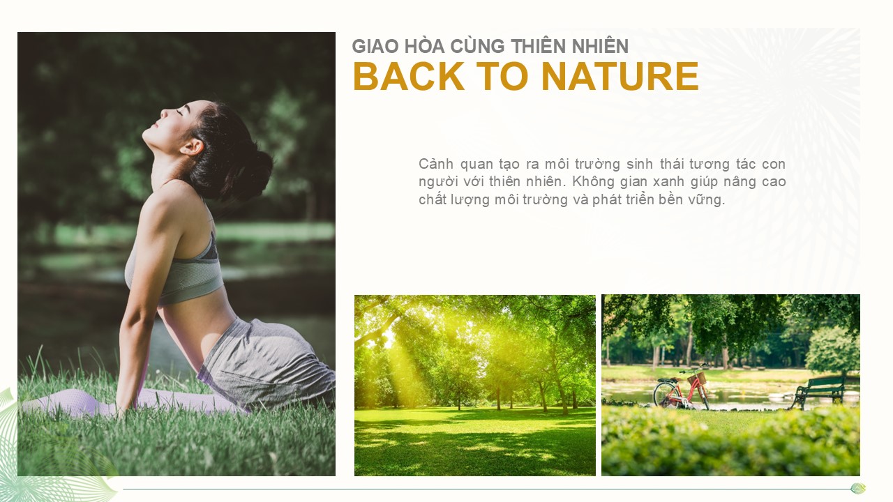 Back to nature