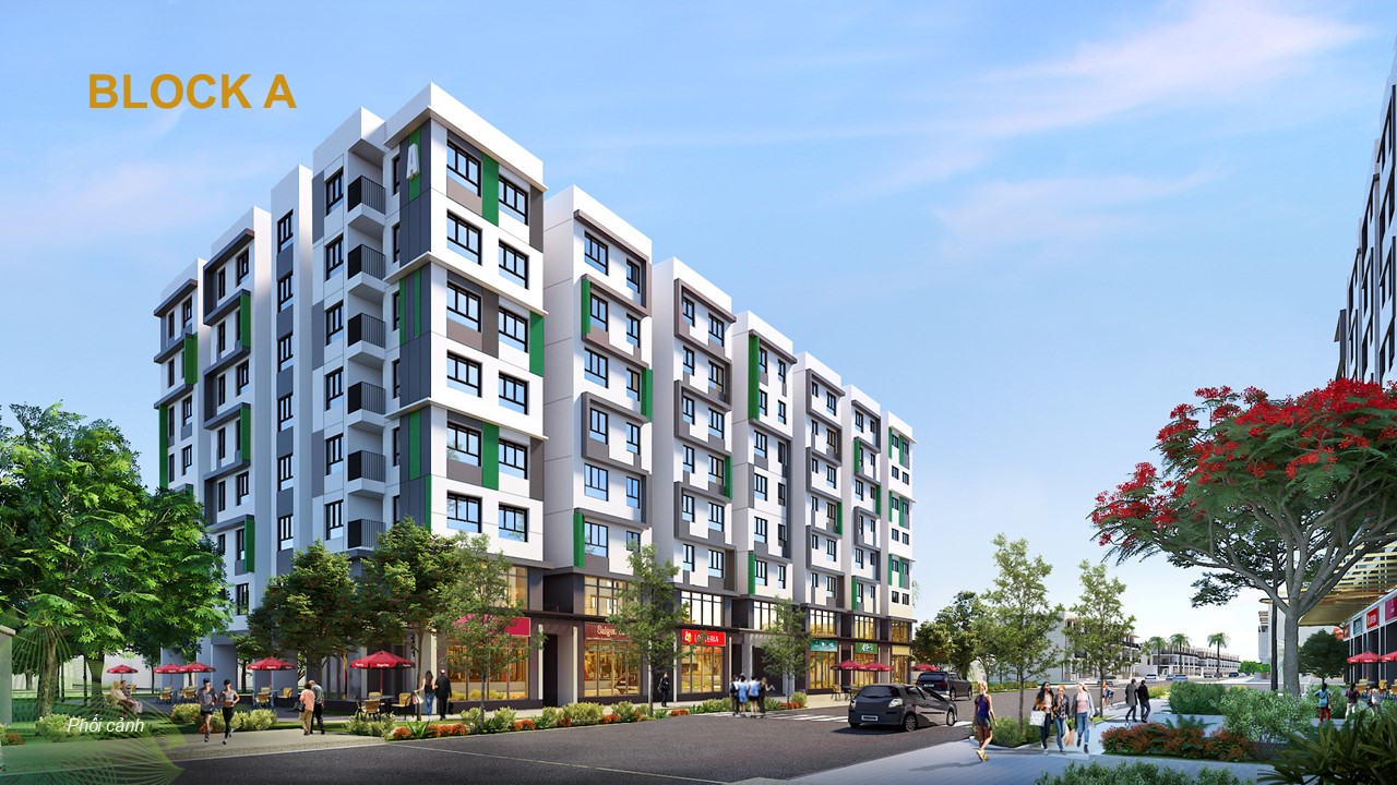 Phối cảnh Block A Dự án Dragon E-Home