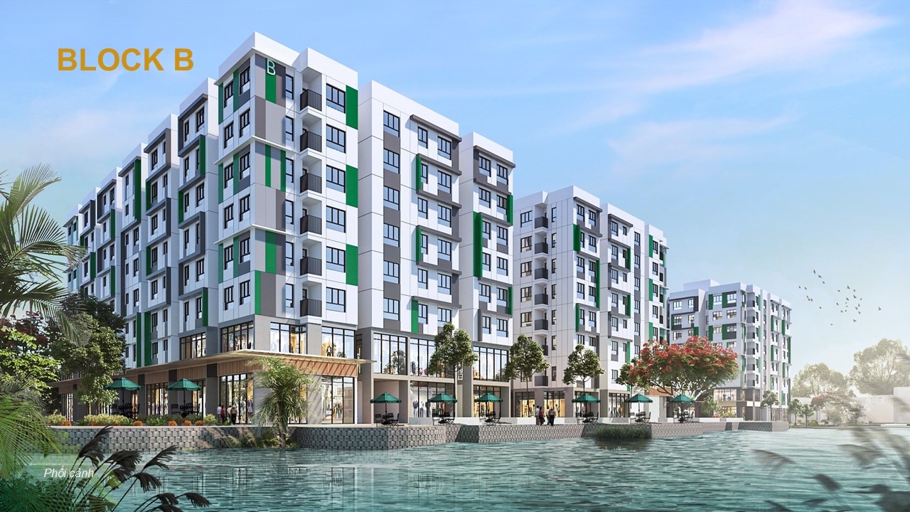 Phối cảnh Block B Dự án Dragon E-Home