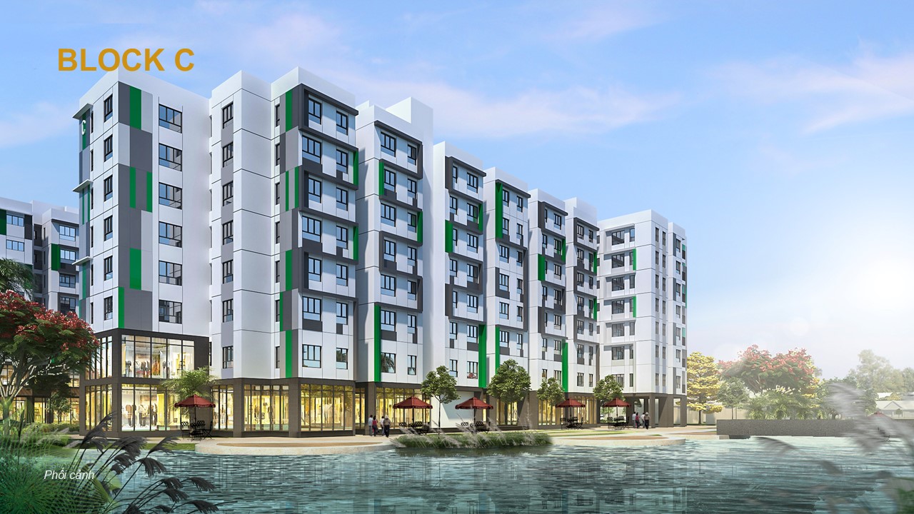 Phối cảnh Block C Dự án Dragon E-Home