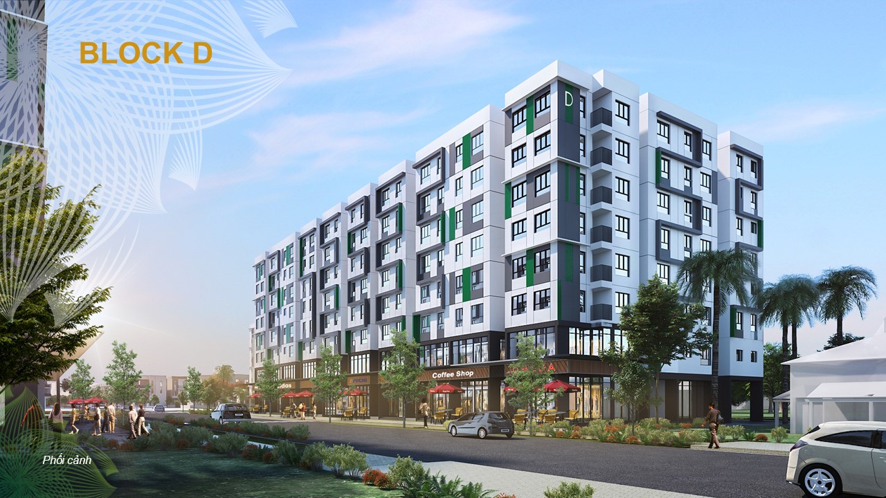Phối cảnh Block D Dự án Dragon E-Home