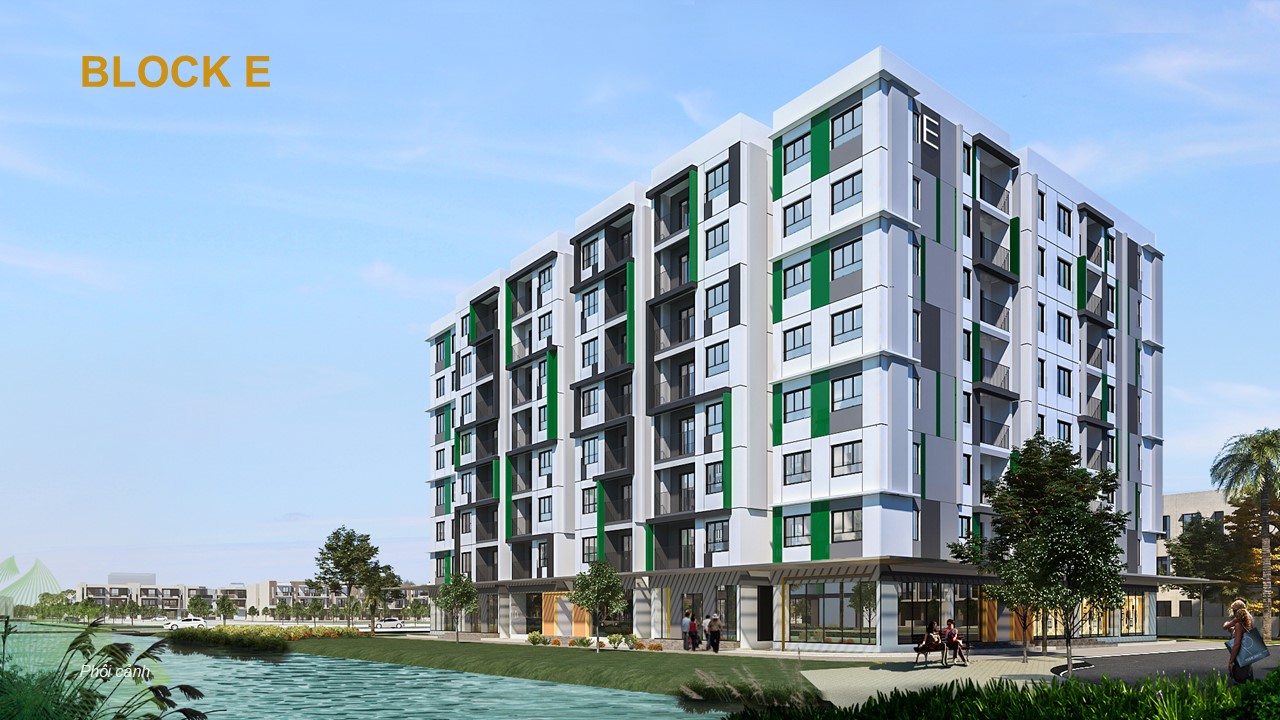Phối cảnh Block E Dự án Dragon E-Home