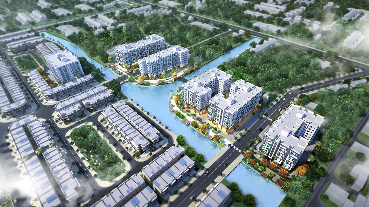 Phối cảnh dự án Dragon E-Home 1