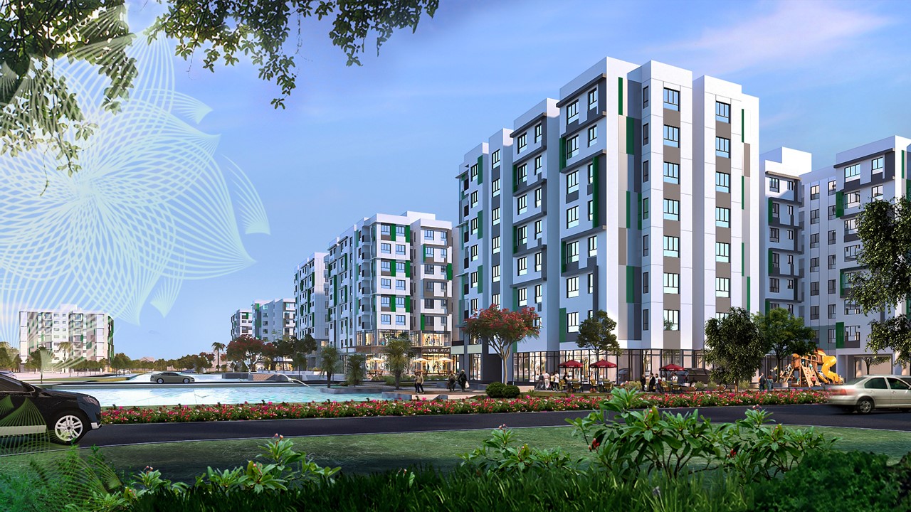 Phối cảnh dự án Dragon E-Home