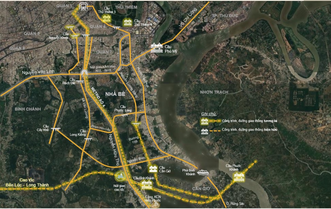 Vị trí vàng của Essensia Parkway