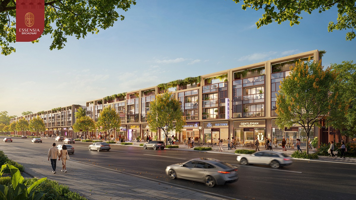 Đại lộ thương mại Essensia Broadway tại Nam Sài Gòn