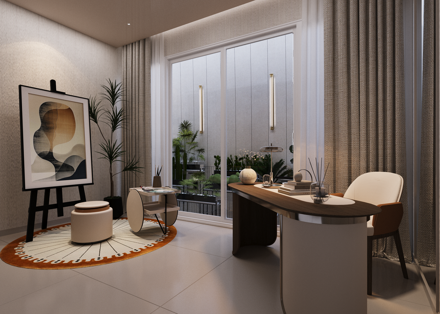 Thiết kế nội thất Townhouse Essensia Broadway 4