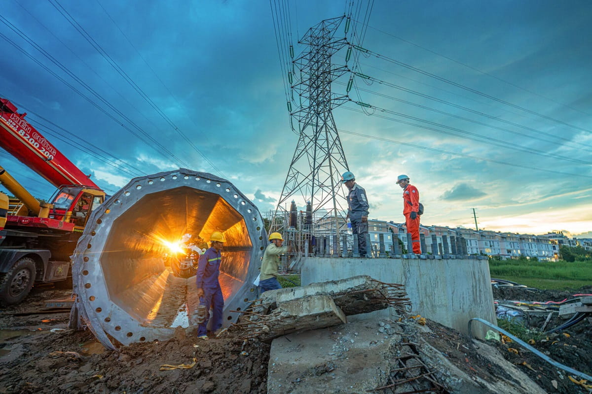 Ngầm hóa điện 220kV Nhà Bè Tao Đàn