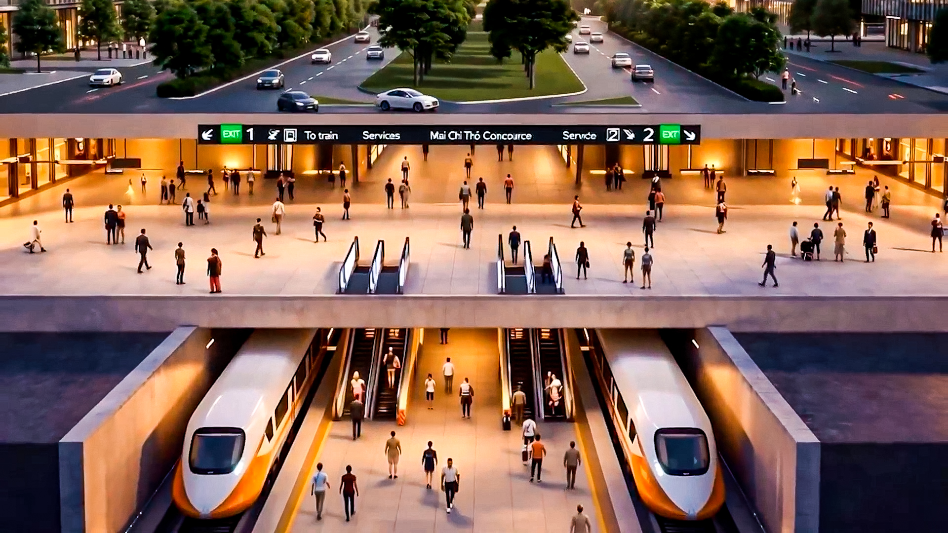 Metro Bến Thành Thủ Thiêm