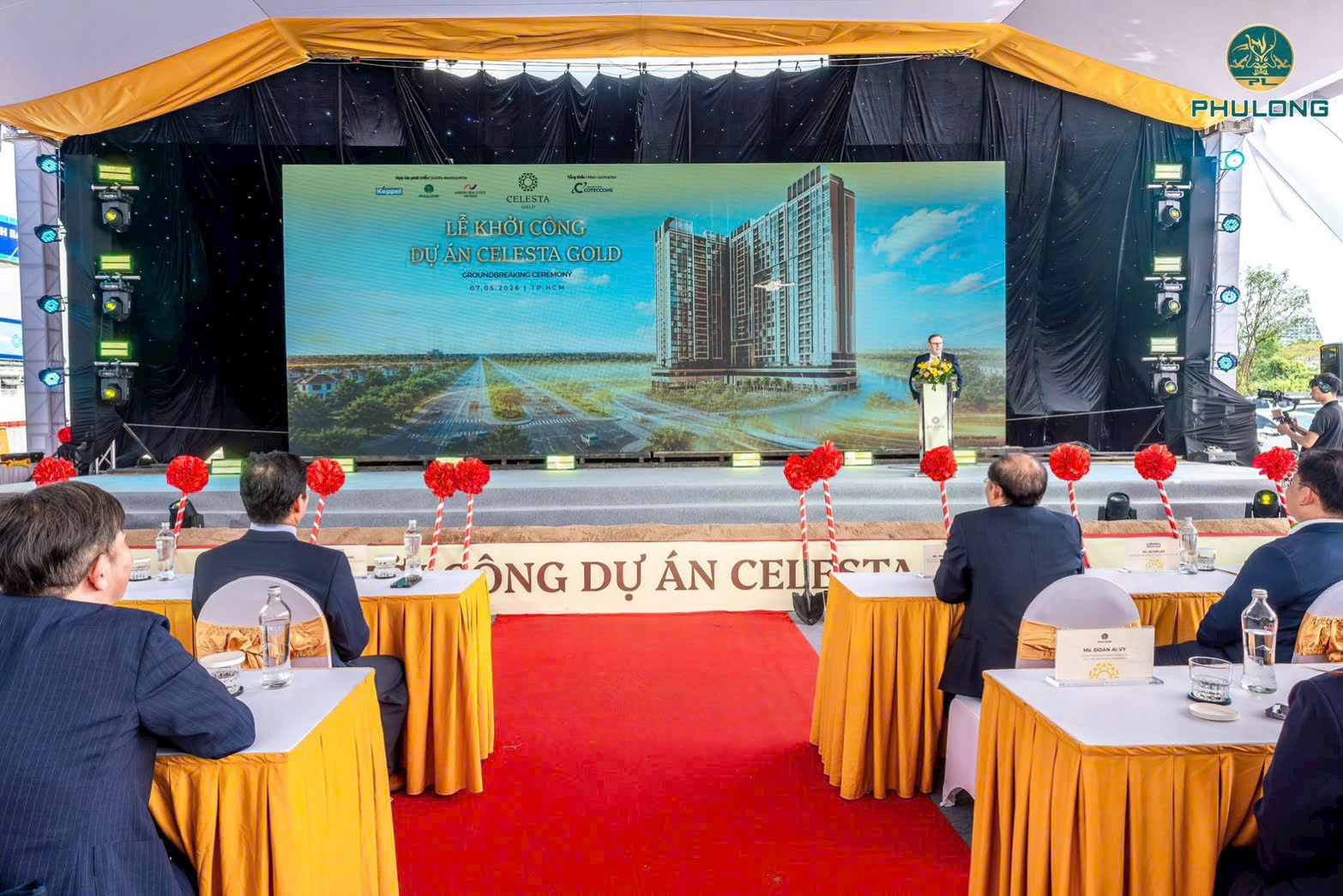 Toàn cảnh lễ khởi công dự án Celesta Gold tại khu Nam TP.HCM