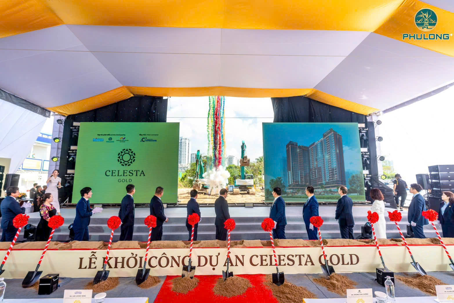 Phú Long, Keppel và Nomura Real Estate Vietnam khởi công dự án Celesta Gold