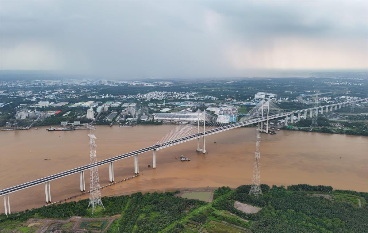 Cầu Bình Khánh cao tốc Bến Lức Long Thành