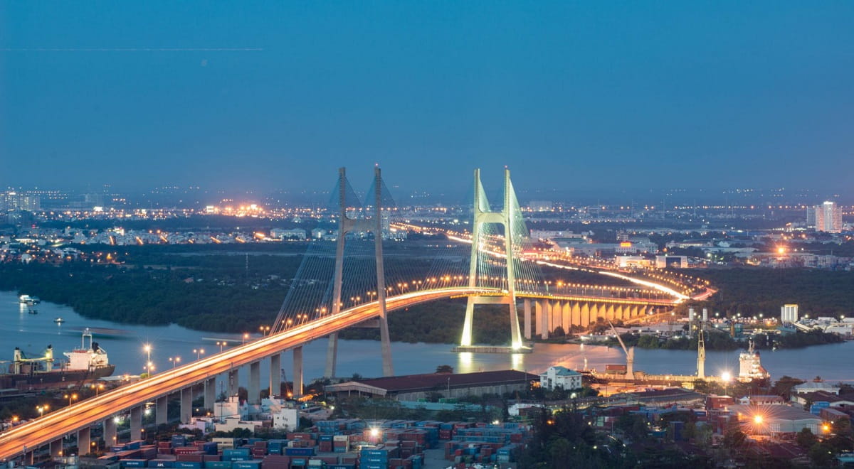 Cầu Phú Mỹ hiện hữu tại TP.HCM