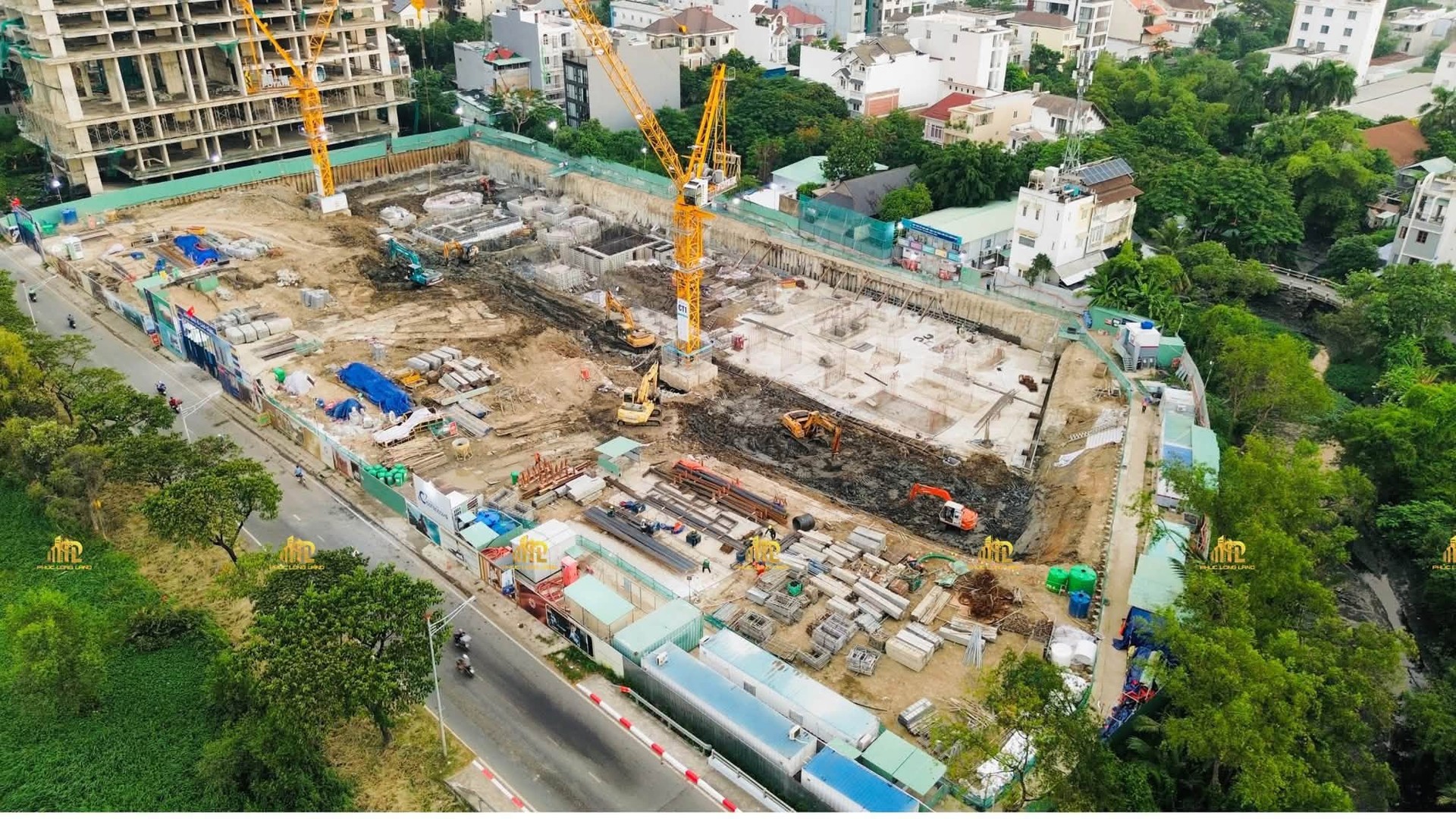 Tiến độ Celesta Gold tháng 9/2026 nhìn từ trên cao
